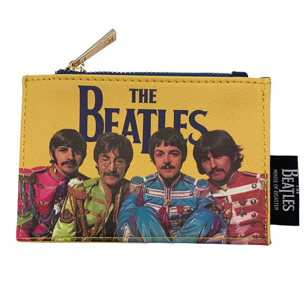 THE BEATLES - (来日 60周年 ) - Sgt. Pepper Zip Purse / Disaster(U.K.ブランド)